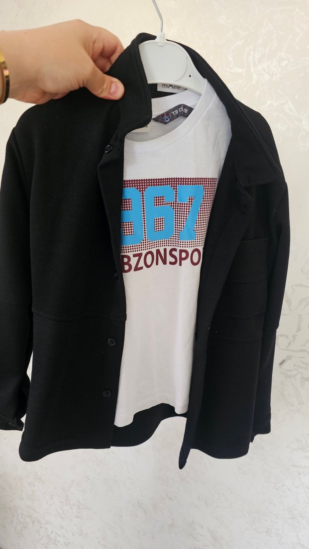 pantolon, gömlek ve ceket 7 8 yaş olur - Görsel 5