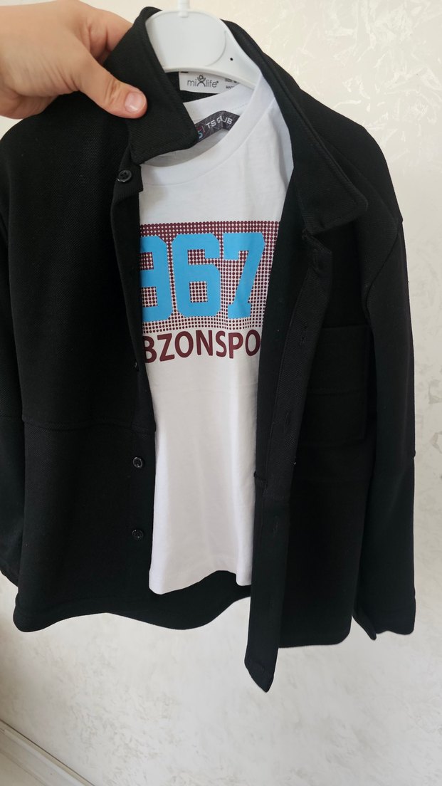 pantolon, gömlek ve ceket 7 8 yaş olur - Görsel 2