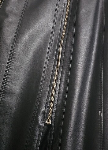 Kışlık deri mont  - Görsel 6