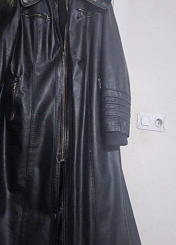 Kışlık deri mont  - Görsel 8
