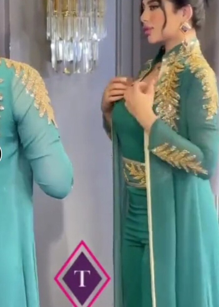  kaftan.  3  parçalı kaftan - Görsel 3