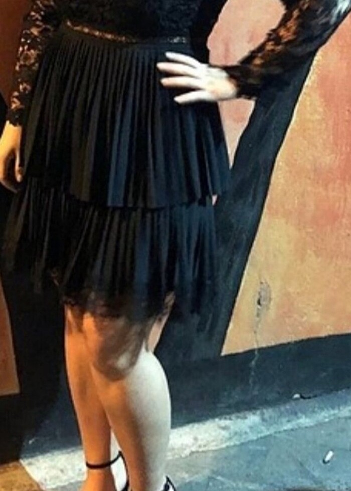  siyah elbise. Coook şik - Görsel 2