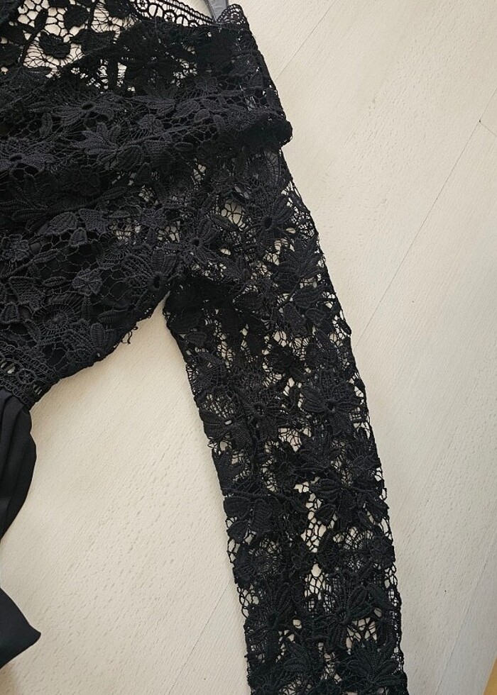  siyah elbise. Coook şik - Görsel 3