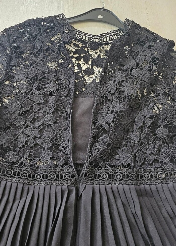  siyah elbise. Coook şik - Görsel 4