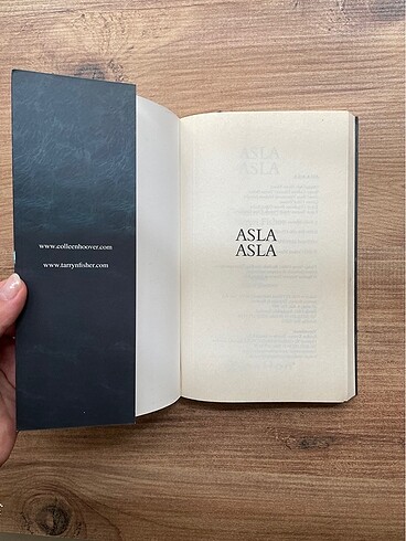  Beden asla asla, tarryn fisher ve colleen hoover
