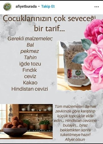 İğde Çekirdeği Tozu - Hücre Yenileyici - Görsel 2