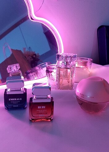 Beden Renk Yves Rocher, Victoria Secret, Dalin, Elidor, Celenes, Zen