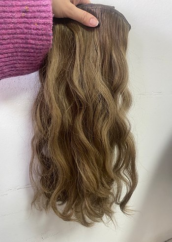 Gerçek saç ombre çıt çıt 8 parça - Görsel 3