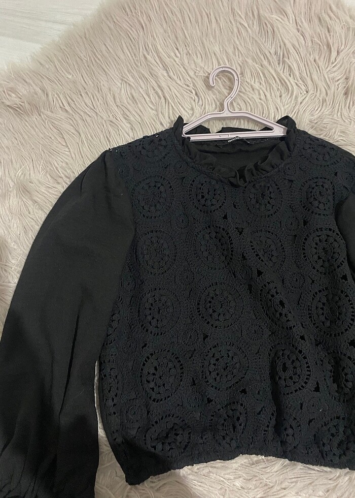 siyah bluz - Görsel 2