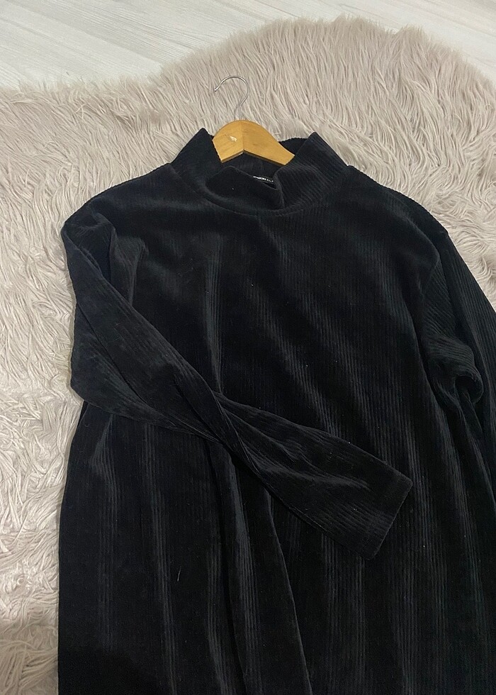 kadife tunik - Görsel 3