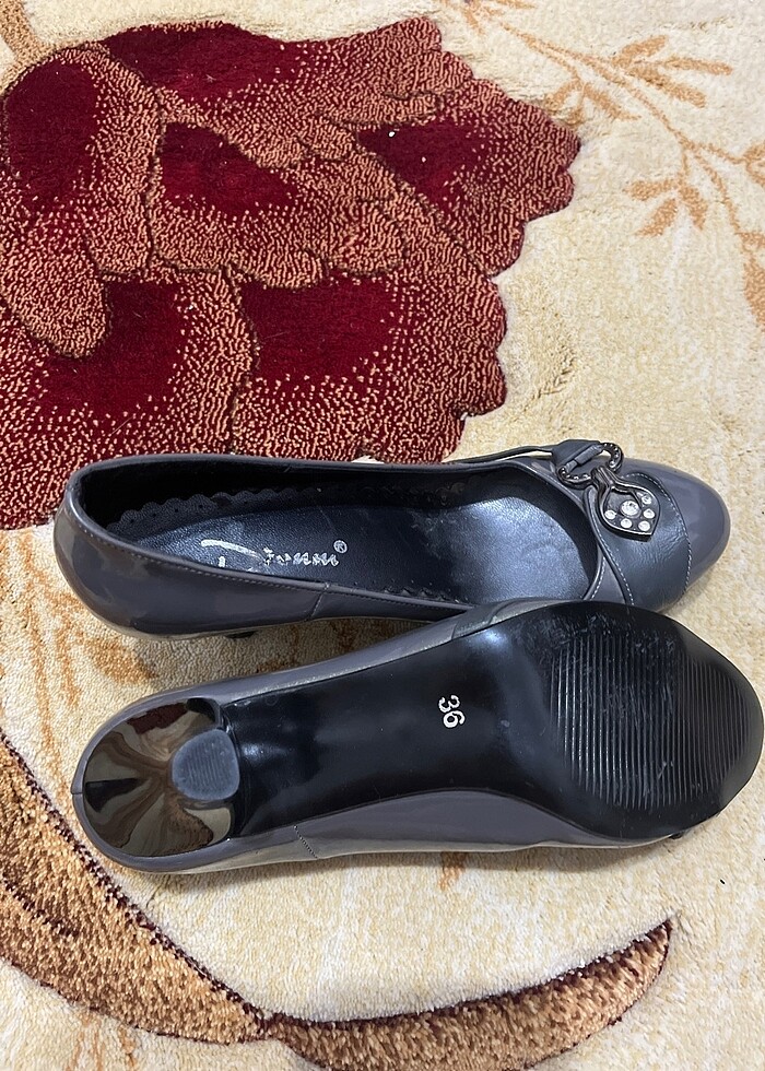 36 numara düşük topuklu ayakkabı - Görsel 4