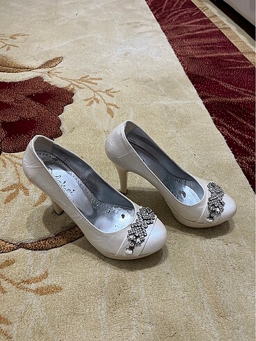 Gelin ayakkabısı 37 numara - Görsel 2