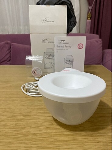  Beden Bebebao P1 240 ml Giyilebilir Elektrikli Süt Sağma Gögüs Pompası