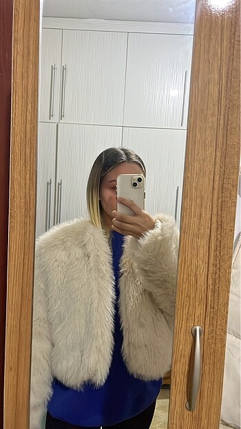 xs Beden zara kürk