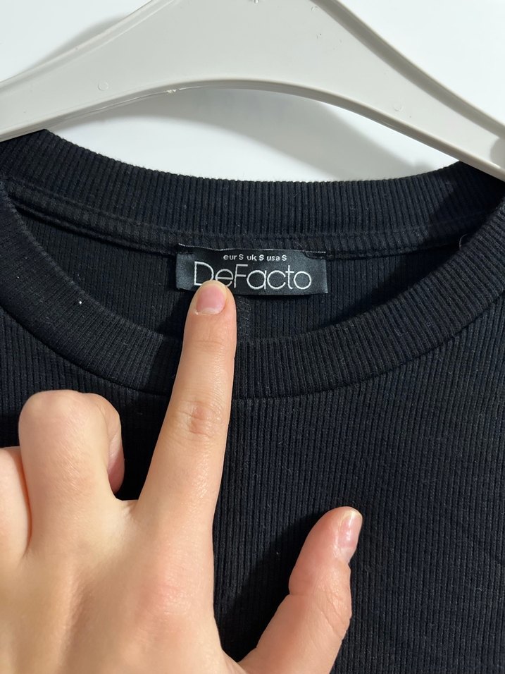 Siyah Uzun Kollu İnce Kesim Uzun Elbise - Görsel 2