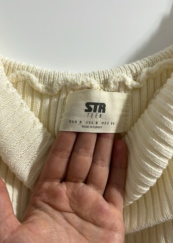 Örgü Kadın Kazak - Görsel 3