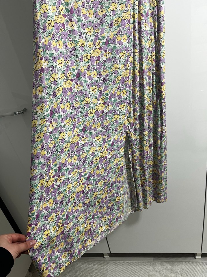 Yazlık Çiçekli Elbise - Görsel 3