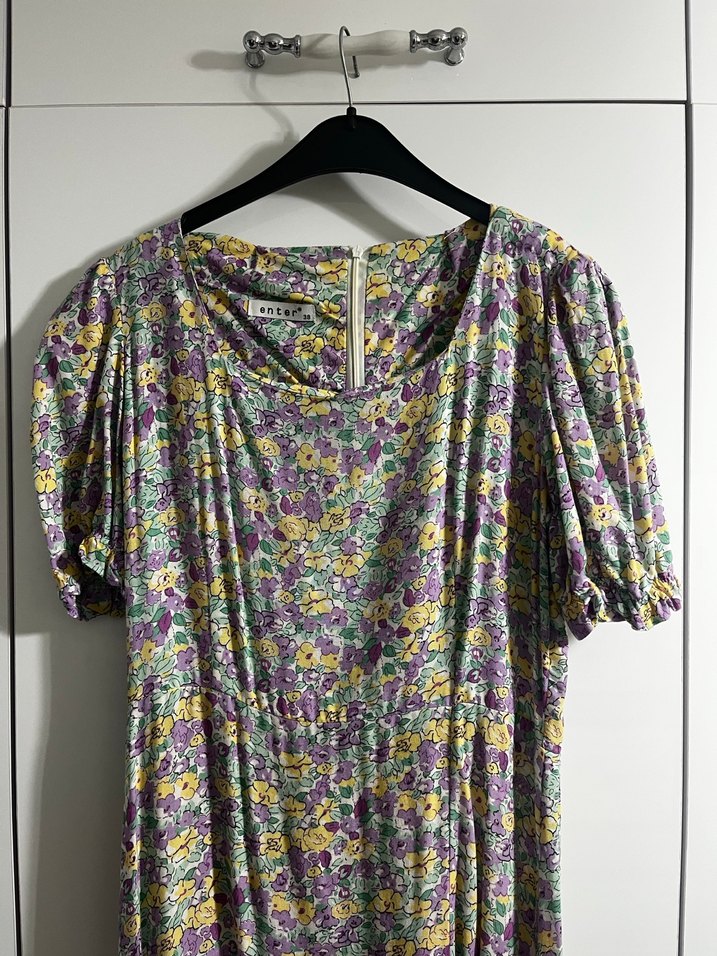 Yazlık Çiçekli Elbise - Görsel 2