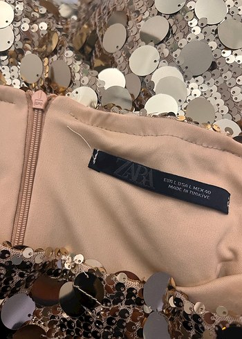 Zara Pullu Mini Etek - Görsel 3