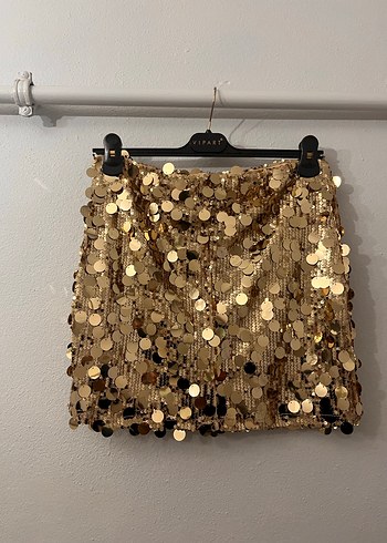 Zara Pullu Mini Etek - Görsel 2