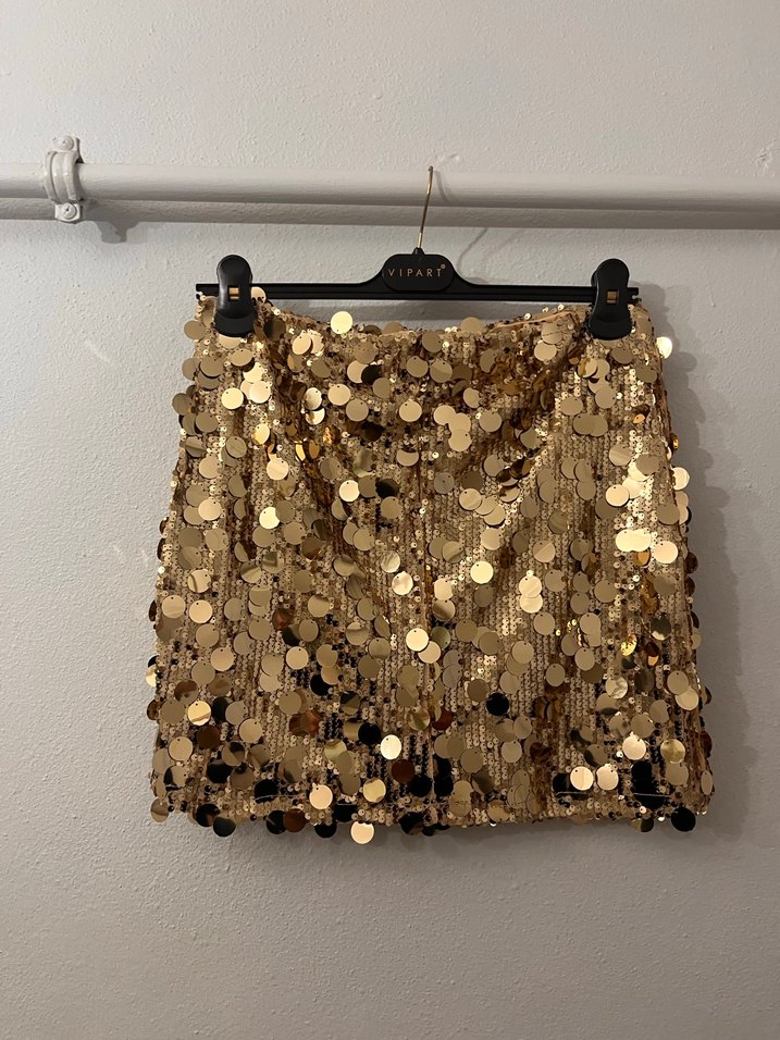 Zara Pullu Mini Etek - Görsel 2