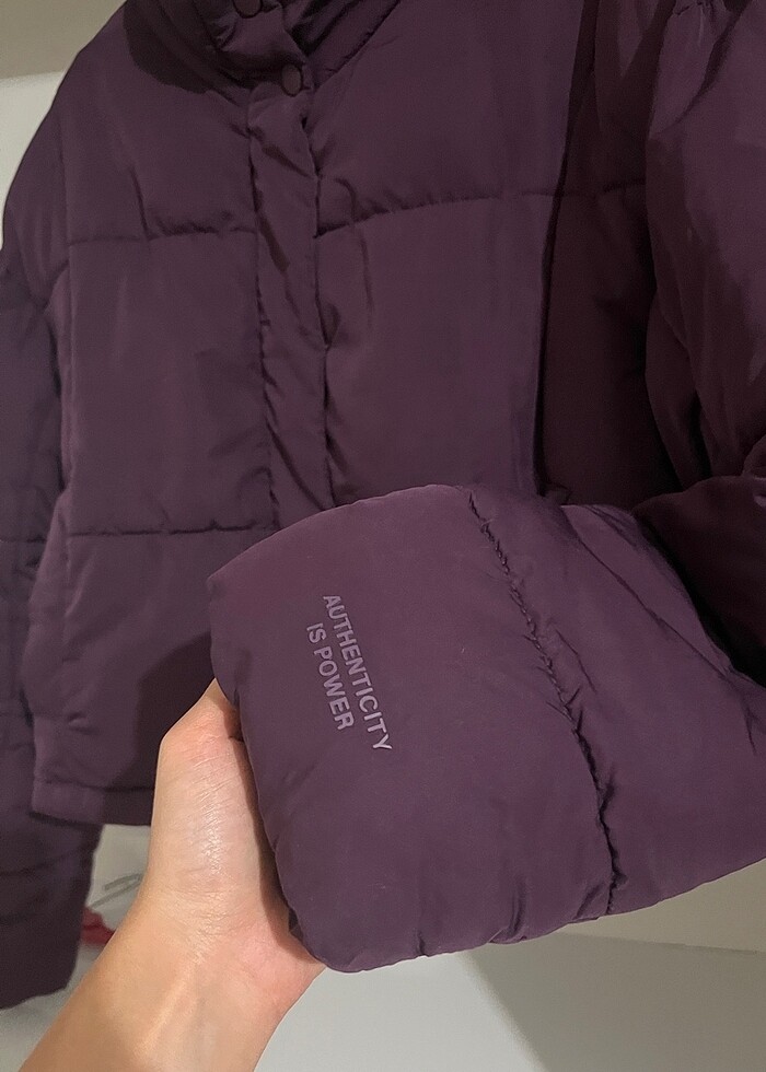 Bershka Crop Mont - Görsel 2