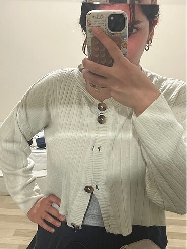 s Beden Crop Hırka