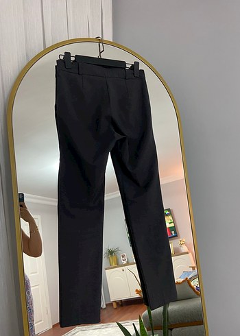 Trendyol & Milla Kemerli Siyah Kadın Kumaş Pantolon