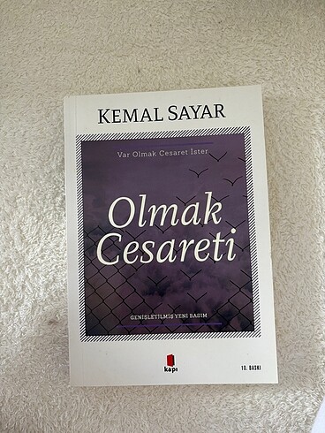 Kemal Sayar Olmak Cesareti