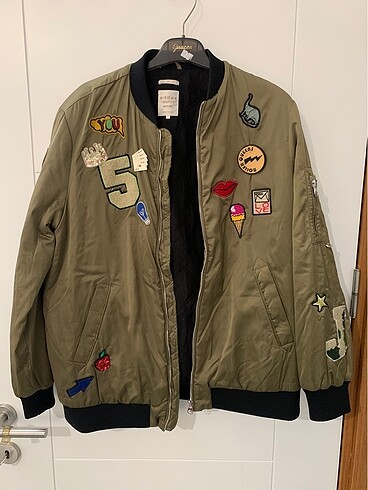 Haki Bomber Ceket
