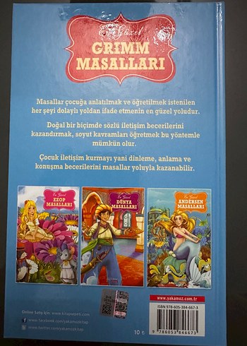 Beden Grimm Masalları Çocuk Kitabı