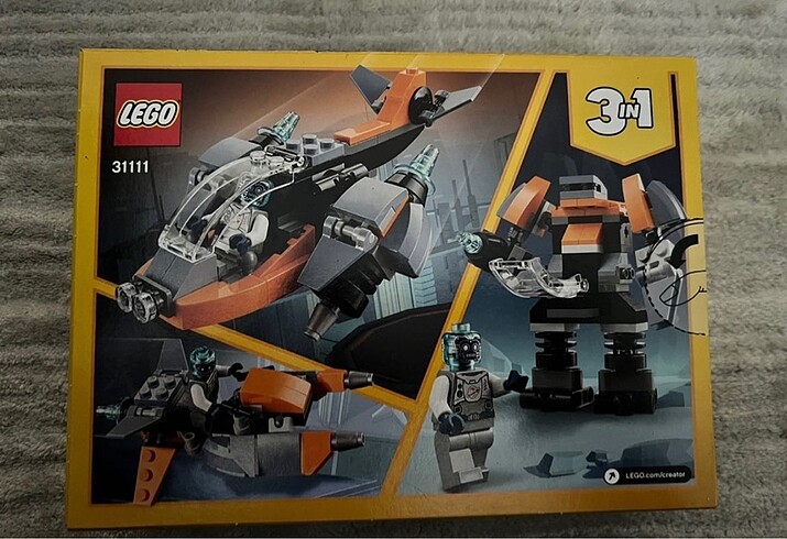 Beden Lego 3?ü 1 arada insansız hava aracı