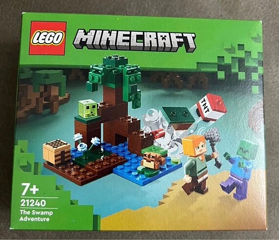 Lego minecraft bataklık macerası