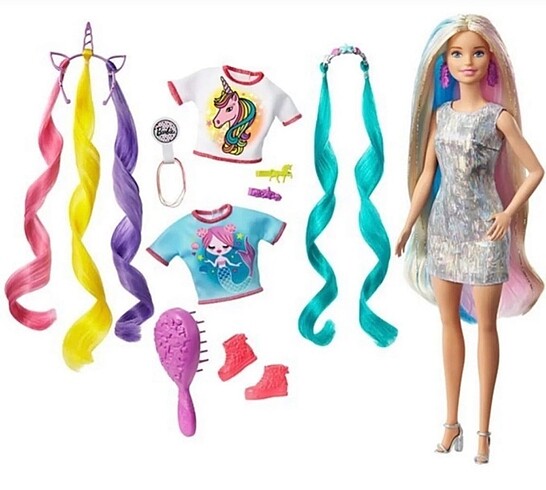 Barbie Barbie sonsuz saç eğlencesi