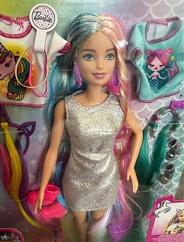 Beden Barbie sonsuz saç eğlencesi