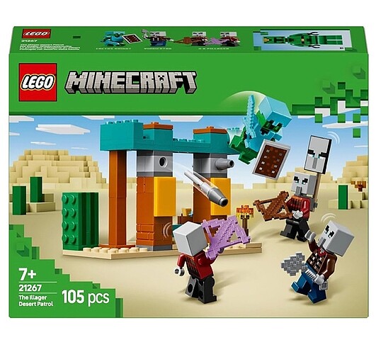 Lego Minecraft Çöl Devriyesi