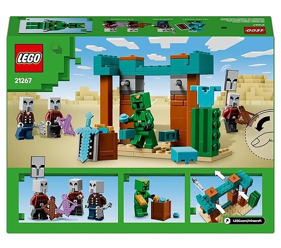 Beden Renk Lego Minecraft Çöl Devriyesi