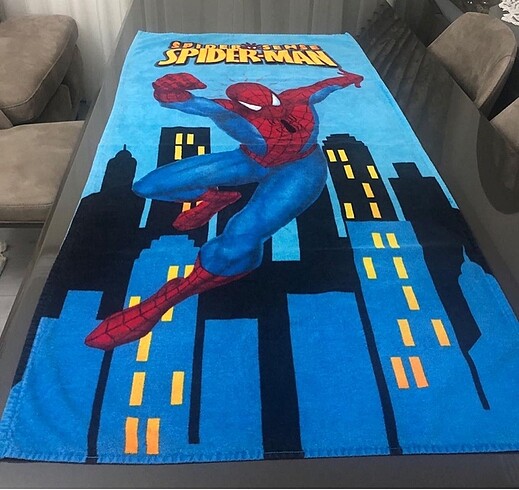 Spıder Man plaj havlusu