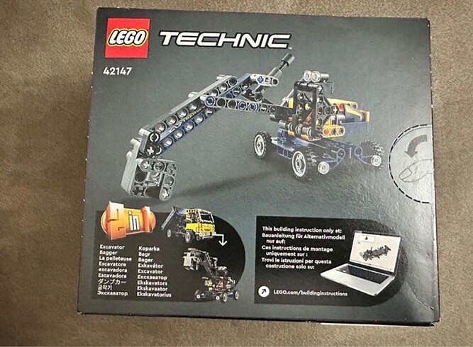 Diğer Lego Technıc damperli kamyon