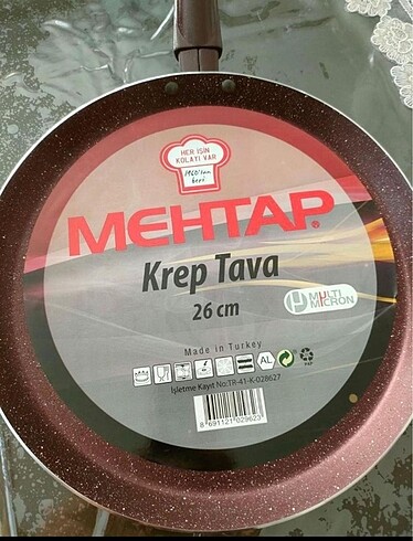 Mehtap krep tavası