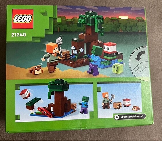 Beden Lego minecraft bataklık macerası