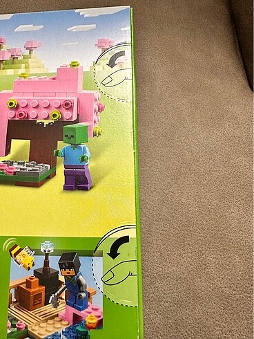  Beden Renk Lego Minecraft Kiraz çiçeği