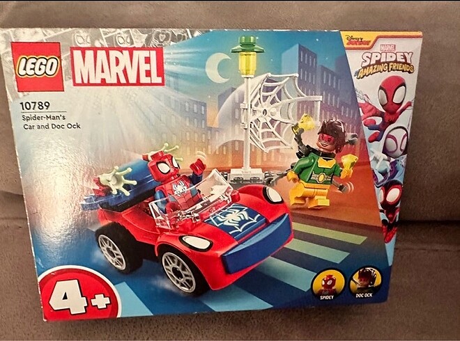  Beden Renk Lego 10789 örümcek adam