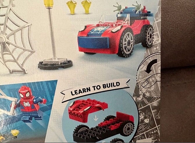 Beden Renk Lego örümcek adam