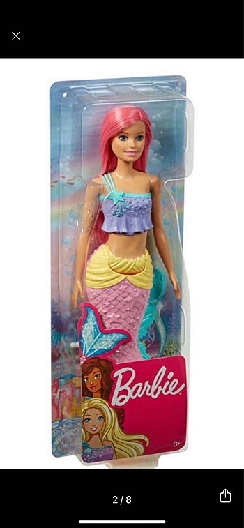  Beden Barbie Deniz kızı