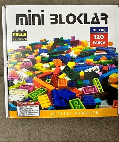 Lego 120 parça lego