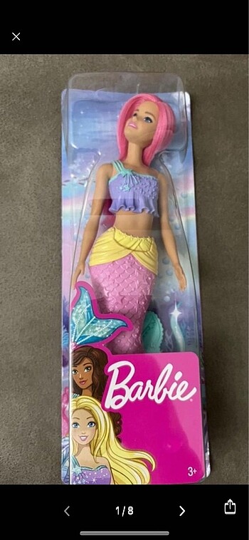  Beden Renk Barbie Denizkızı