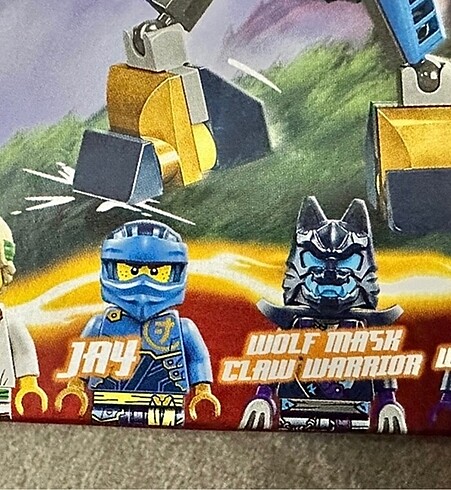  Beden Lego Ninjago savaş paketi