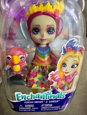 Beden Enchantimals ve hayvan arkadaşı