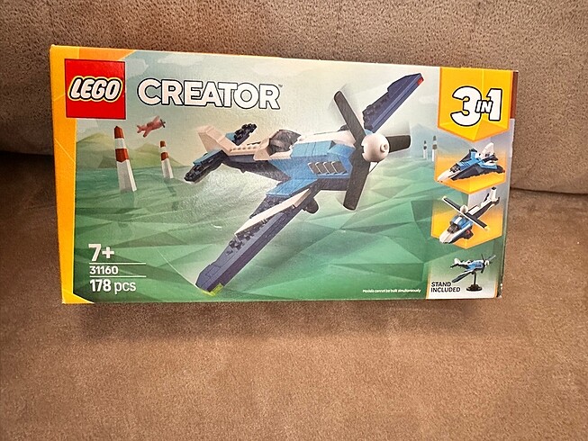 Beden Lego yarış uçağı